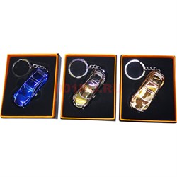 Зажигалка USB спиральная брелок «машинки» - фото 190368
