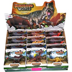Фигурки динозавров (SF-107) Dinosaur World 12 шт/упаковка - фото 191278