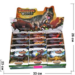 Фигурки динозавров (SF-107) Dinosaur World 12 шт/упаковка - фото 191279