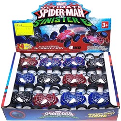 Машинка иннерционная Spider-Man vs Sinister 6 Marwel 24 шт/упаковка - фото 191738