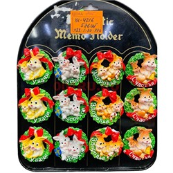 Магниты Кролики (KL-4216) парочка 24 шт/упаковка - фото 192304