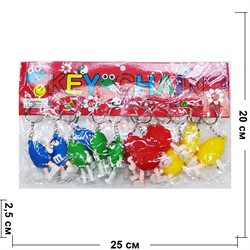 Брелок резиновый большой M&M's 12 шт/упаковка - фото 193073