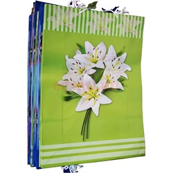 Пакет с цветами 50x70 см 12 шт/упаковка - фото 193739