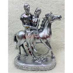 Фигурка Молодожены на коне из полистоуна (NS-0898) - фото 193962