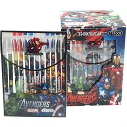 Ручка пишет-стирает Avengers QX-1865 линия 0,5мм 144 шт/упаковка - фото 195140