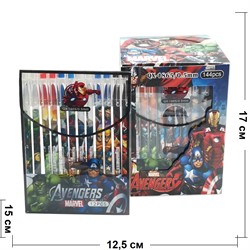 Ручка пишет-стирает Avengers QX-1865 линия 0,5мм 144 шт/упаковка - фото 195142