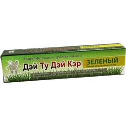 Аюрведическая зубная паста 100 гр Зеленый от Day To Day Care - фото 195302
