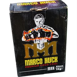 Уголь кокосовый Marco Huck Max 35 мм 1 кг - фото 195328