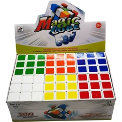 Кубик Головоломка 7 см Magic Cube 6 шт/уп - фото 195539