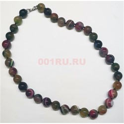 Бусы из флюорита 10 мм 45 см - фото 195914