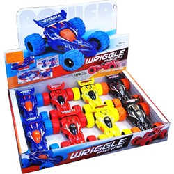 Машинка иннерционная Wriggle Racing 8 шт/упаковка - фото 196089