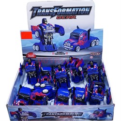 Машинка Трансформер Transformation Gear 10 шт/упаковка - фото 196091
