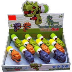 Игрушка водяной пистолет Динозавр 12 шт/упаковка Tyrannosaurus Water Gun - фото 196093