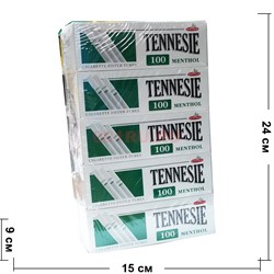 Гильзы для сигарет с фильтром Tennesie 100 шт Menthol - фото 196265