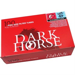 Гильзы сигаретные с фильтром Dark Horse 100 шт King Size - фото 196297