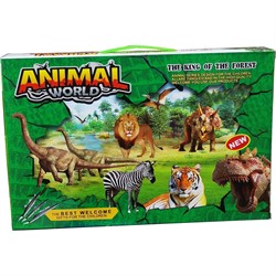 Динозавры набор 9 шт World Animal - фото 196462