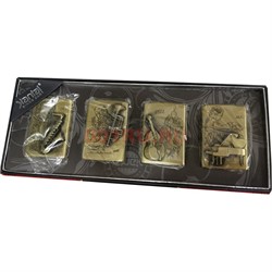 Зажигалка бензиновая Jantai в ассортименте, цена за 4 шт - фото 199150