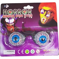 Прикол Очки с выпадающими глазами Horror Shock Pop Eyes 12 шт/упаковка - фото 201055