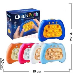 Игра Попит электронная Quick Push в виде игровой консоли - фото 201683