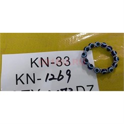 Браслет от сглаза (KN-1269) синий 12 шт/упаковка - фото 202210