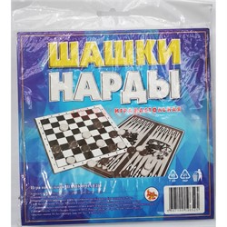 Игра настольная Шашки Нарды - фото 203452