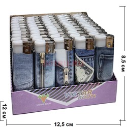 Зажигалка газовая Ognivo-Lighter «джинсы» 50 шт/блок - фото 204892