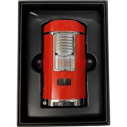 Зажигалка Honest большая (A-22773) с пробойником 4 огня 4 цвета - фото 205624
