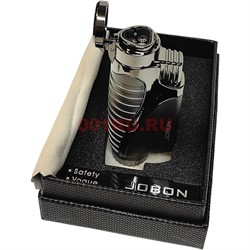 Зажигалка Jobon 3 огня газовая турбированная 4 цвета - фото 205636