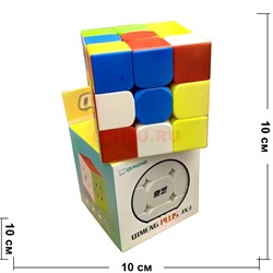 Игрушка Кубик 3x3 головоломка 10 см цветной - фото 206036