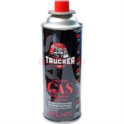 Газ универсальный всесезонный Trucker 520 мл 220 гр. цанговое крепление - фото 209300