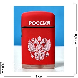 Зажигалка Onix «Россия» газовая турбо - фото 213682