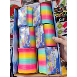 Игрушка Радуга 10х10 см большая 6 шт/упаковка - фото 214328