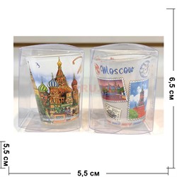 Стопки стеклянные Москва 50 мл - фото 214578