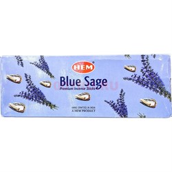 Благовония HEM Blue Sage (Голубой Шалфей) 6шт/уп, цена за уп - фото 214735