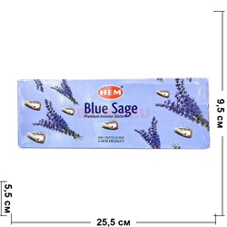 Благовония HEM Blue Sage (Голубой Шалфей) 6шт/уп, цена за уп - фото 214736