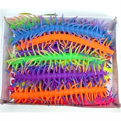 Игрушка антистресс Сороконожка 25 см 24 шт/упаковка - фото 214873