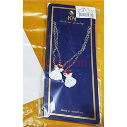 Парные подвески (BS-1932) рука с сердцем 12 пар/упаковка - фото 215091