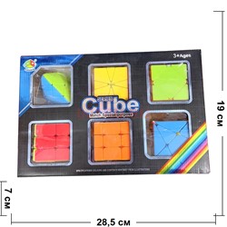 Кубики головоломки набор из 6 штук Series Cube - фото 215223