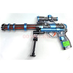 Пистолет автомат (8022) Gatling Gun 32 см длина - фото 215591