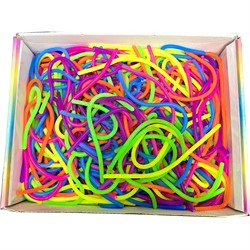 Игрушка тянучка Лапша антистресс малая 200 шт/упаковка - фото 215684