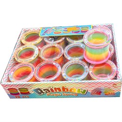 Игрушка радуга большая 8,5 см 12 шт/упаковка - фото 215784