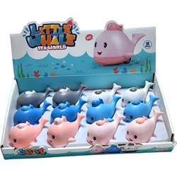 Игрушка инерционная Маленький Кит 12 шт/упаковка - фото 216657