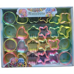 Игрушка пружинка Радуга прозрачная 24 шт/упаковка - фото 216661