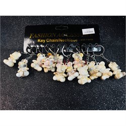 Брелок пластмассовый (KY-944) под кость Микки Маус 12 шт/упаковка - фото 216831
