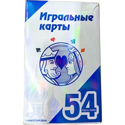 Карты игральные гигантские 10,3x16,5 см 54 карты покерные - фото 218478