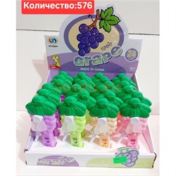 Вентилятор ручной (3390) Виноград 24 шт/упаковка - фото 219341