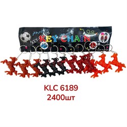 Брелок пластмассовый (KLC-6189) Лошадки 3 цвета 120 шт/блок - фото 221424