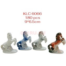 Лошадь на дыбах из фарфора (KLC-6066) символ 2026 года - фото 221454