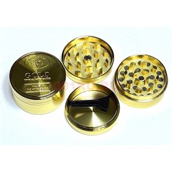 Гриндер Gold 3 секции 23x40 мм металлический - фото 221774