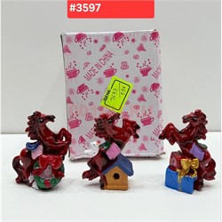 Лошадки из полистоуна (3597) в ассортименте 8 шт/упаковка - фото 222314